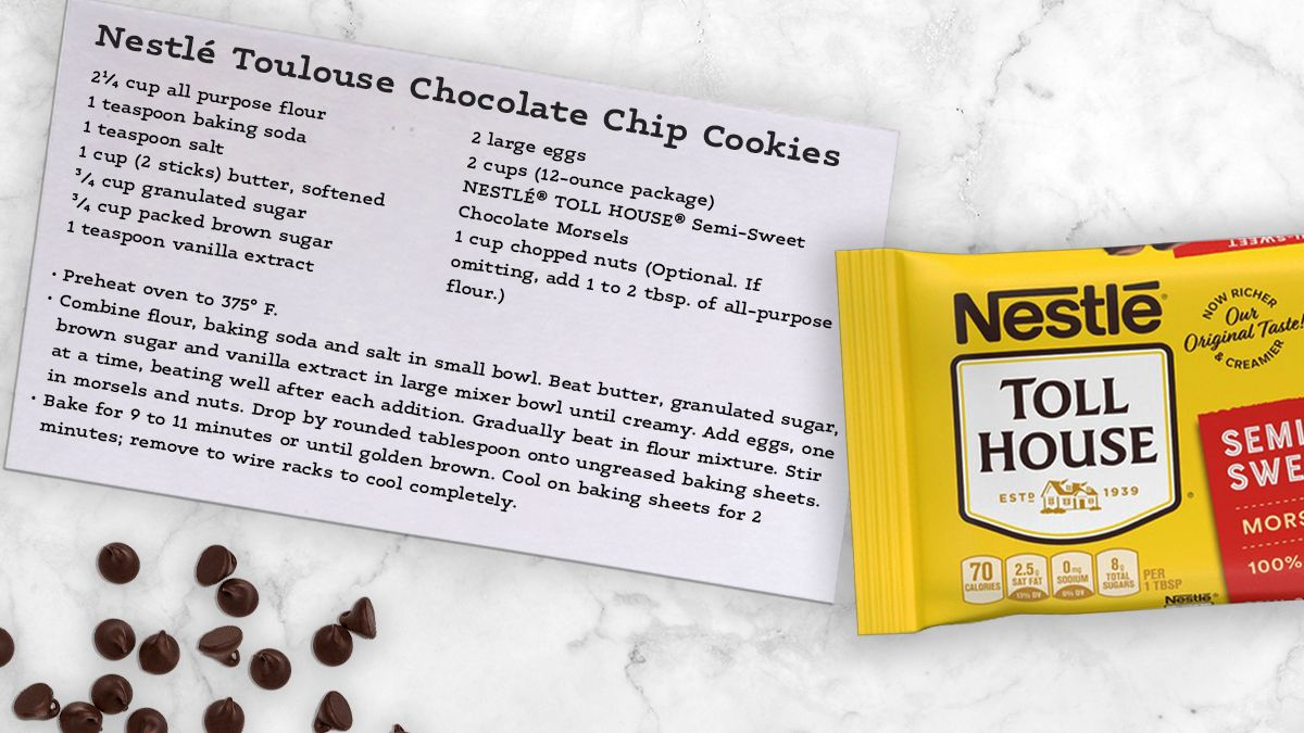 nestle cookie recipe