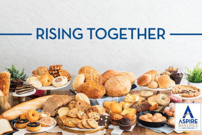 Aspire Bakeries Rising Together tagline