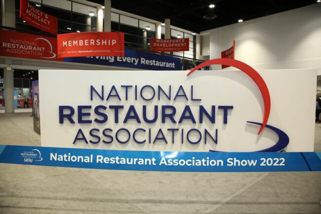 National Restaurant Association banner