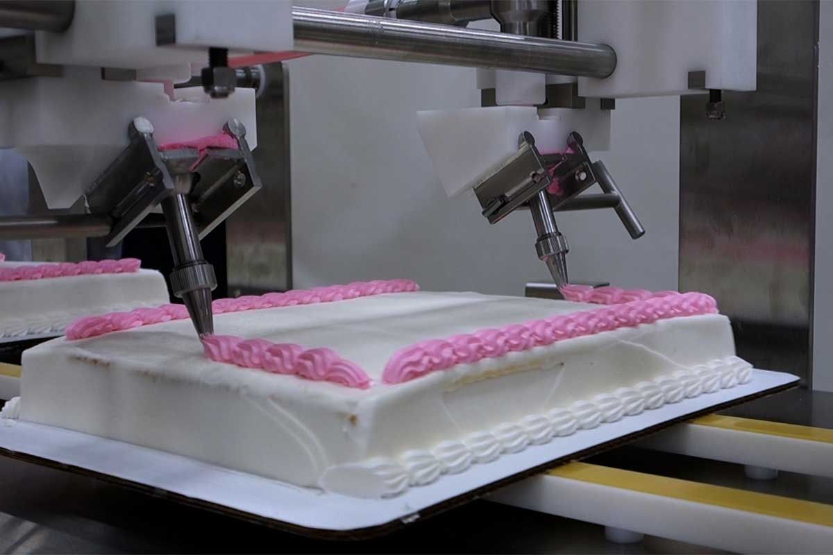 Semi Automatic Cake Spreading Coating Machine Cream Decorating Frosting  Machine | eBay
