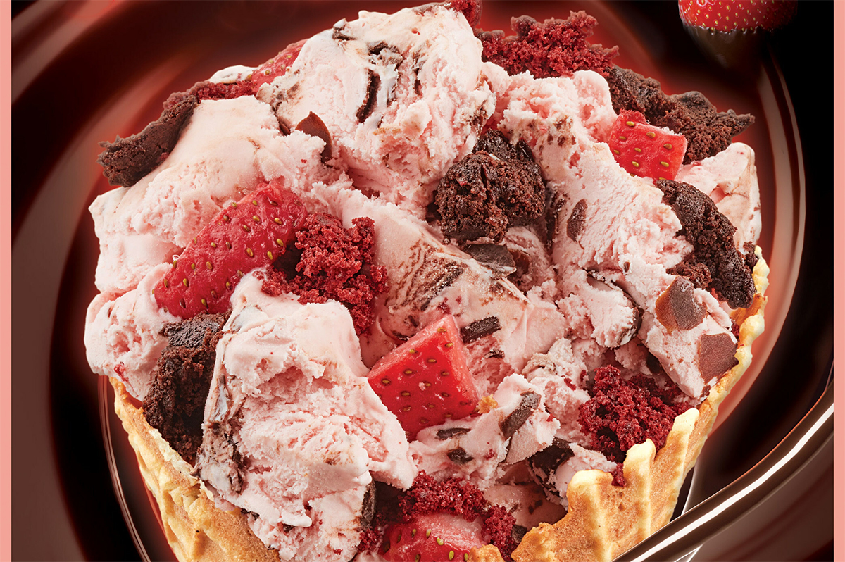 Cold Stone Creamery brings back chocolate dipped strawberry ice