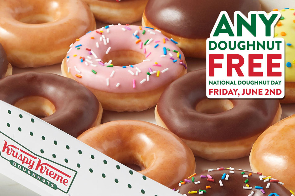 Krispy Kreme reveals special offers for National Doughnut Day Bake