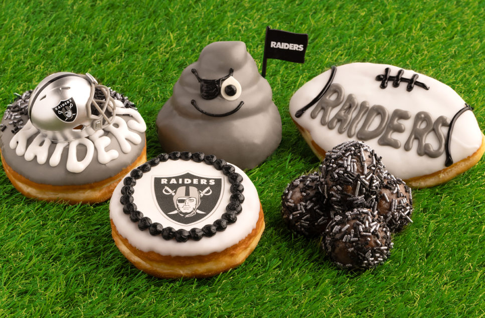 Merchandise Your Bakery with Oakland Raiders