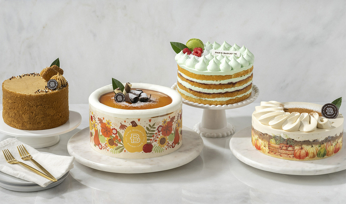 Paris Baguette unveils cakes for Friendsgiving and Thanksgiving