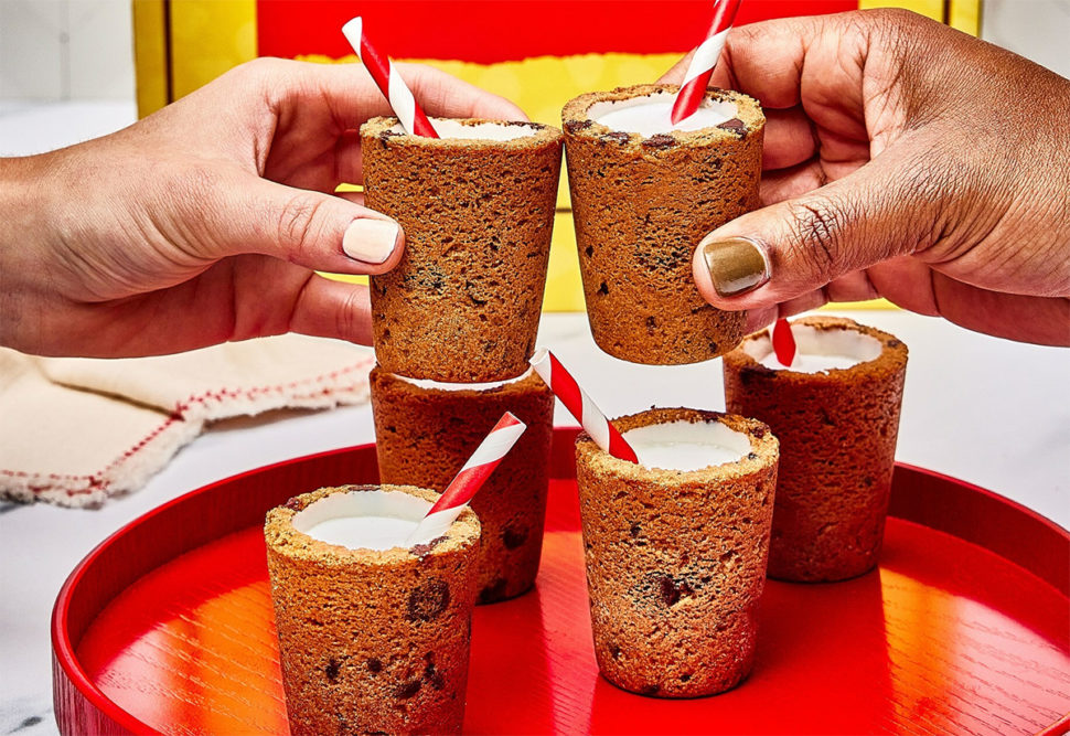 Nestle Cookie Shots are just what you need for holiday parties