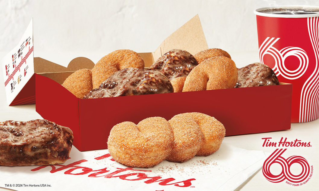Tim Hortons celebrates anniversaries with retro donuts Bake Magazine