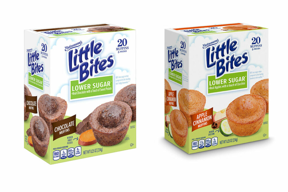 Little Bites lower sugar. 