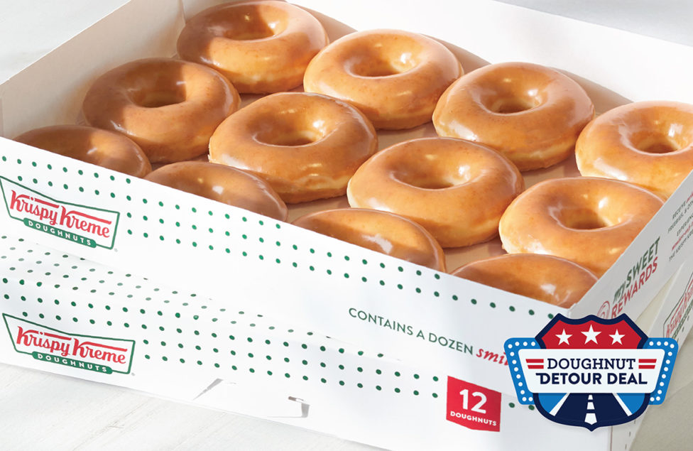 Krispy Kreme provides doughnut detour deal for Memorial Day weekend