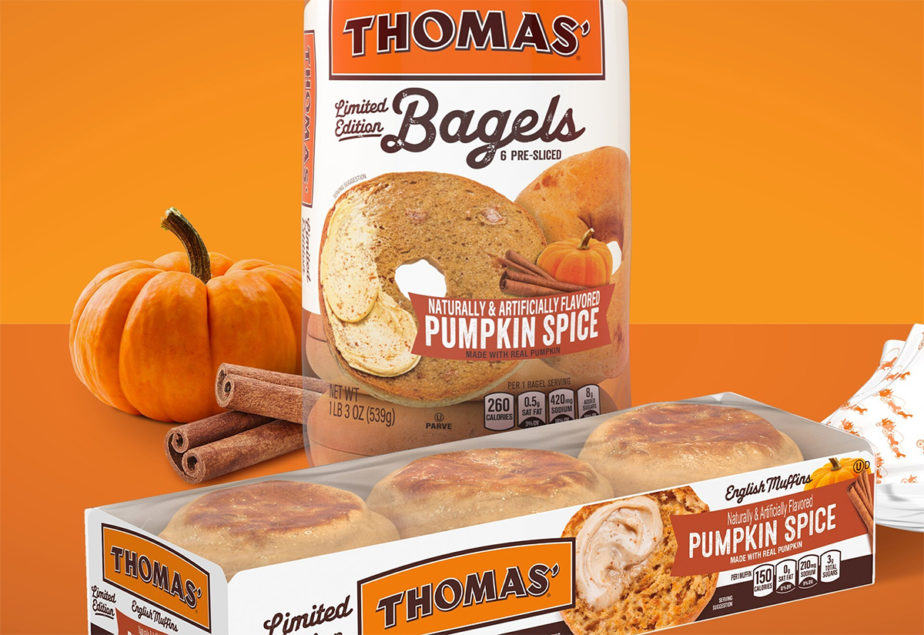 Thomas' brings back pumpkin spice products Bake Magazine