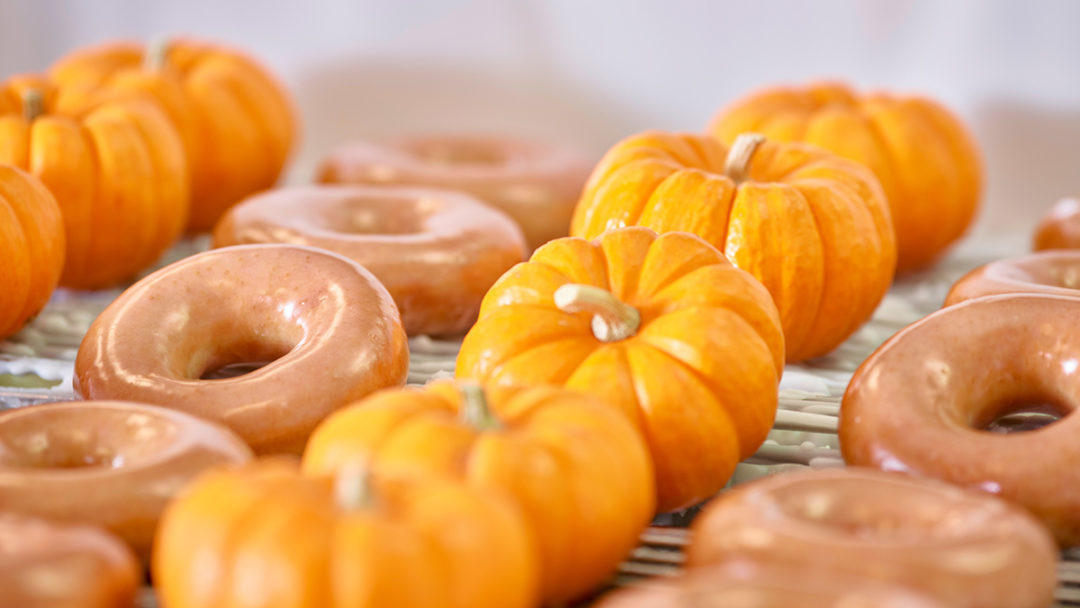 Krispy Kreme brings back pumpkin spice original glazed doughnut for one