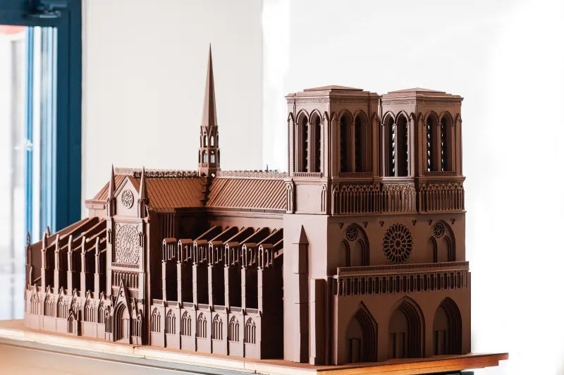 Valrhona celebrates reopening of NotreDame de Paris Cathedral with