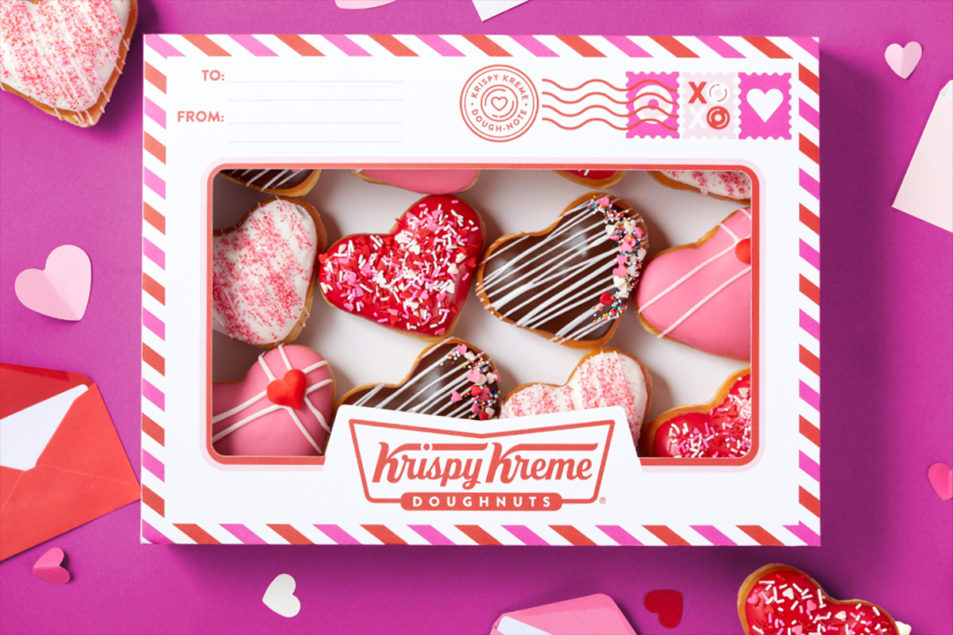 Krispy Kreme lets fans share ‘DoughNotes’ as part of Valentine’s Day