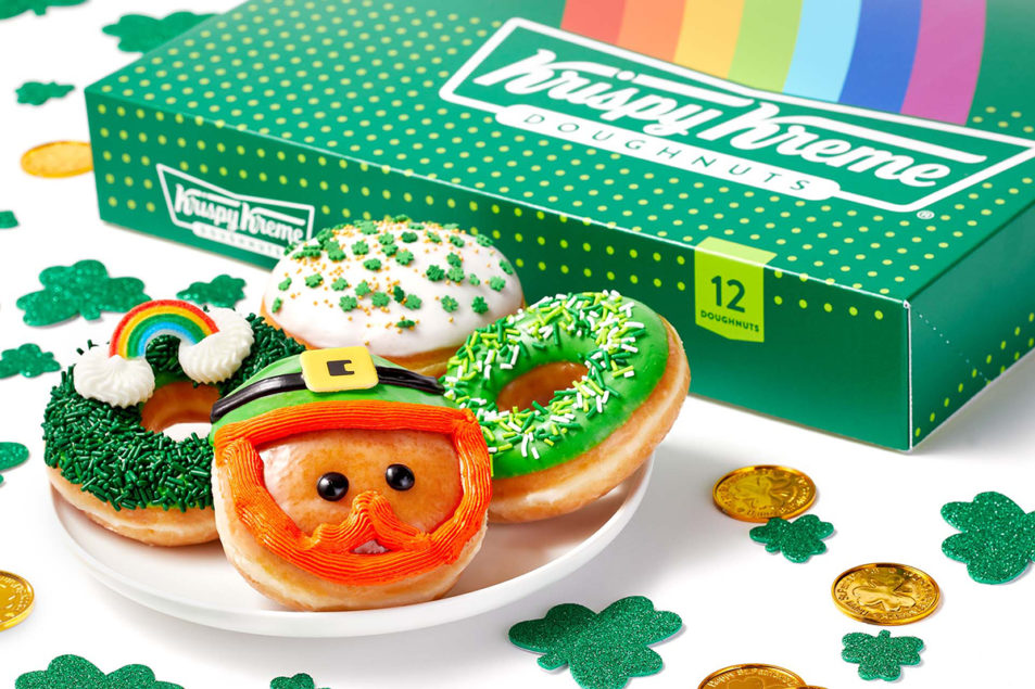 Krispy Kreme introduces St. Patrick’s Day doughnut collection Bake